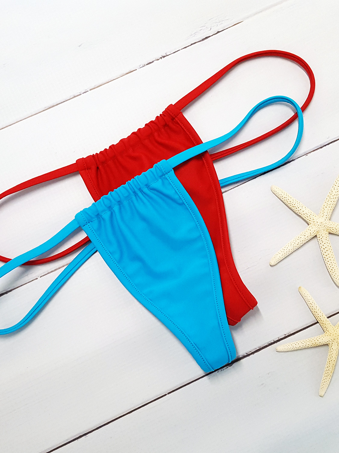 Adjustable Thong Micro Bikini Matte Lycra - Beach Revolution Swimwear